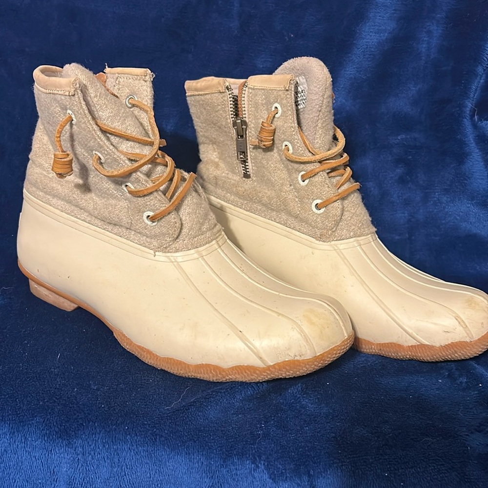 Sperry Duck Boots Size 7
